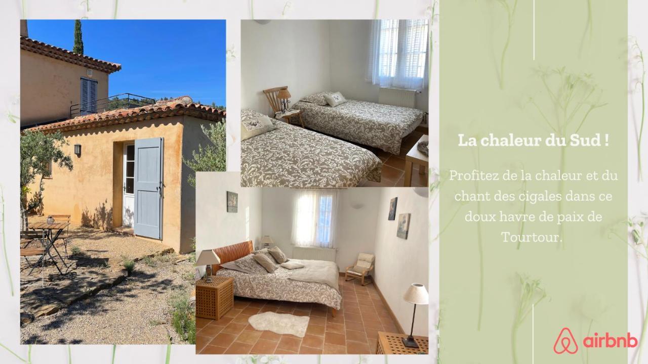 Chambres En Campagne Tourtour Exteriér fotografie